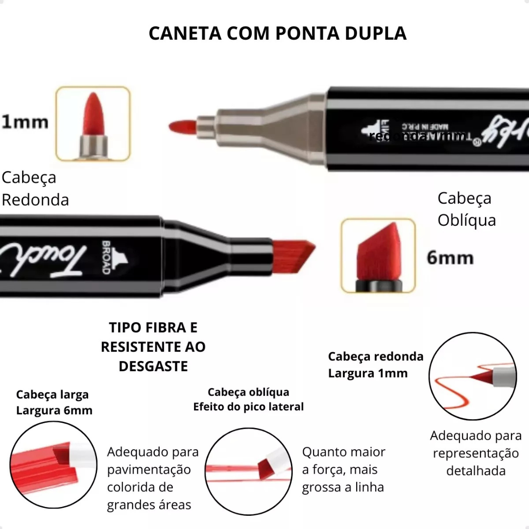 Kit Livros (20 Paginas) + Canetinhas Bobbie Brasil™