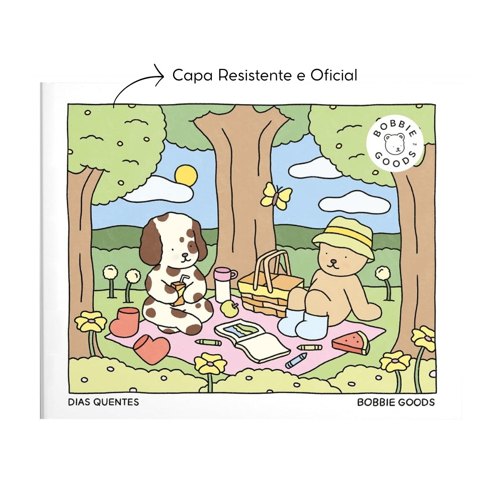 Kit Livros (20 Paginas) + Canetinhas Bobbie Brasil™