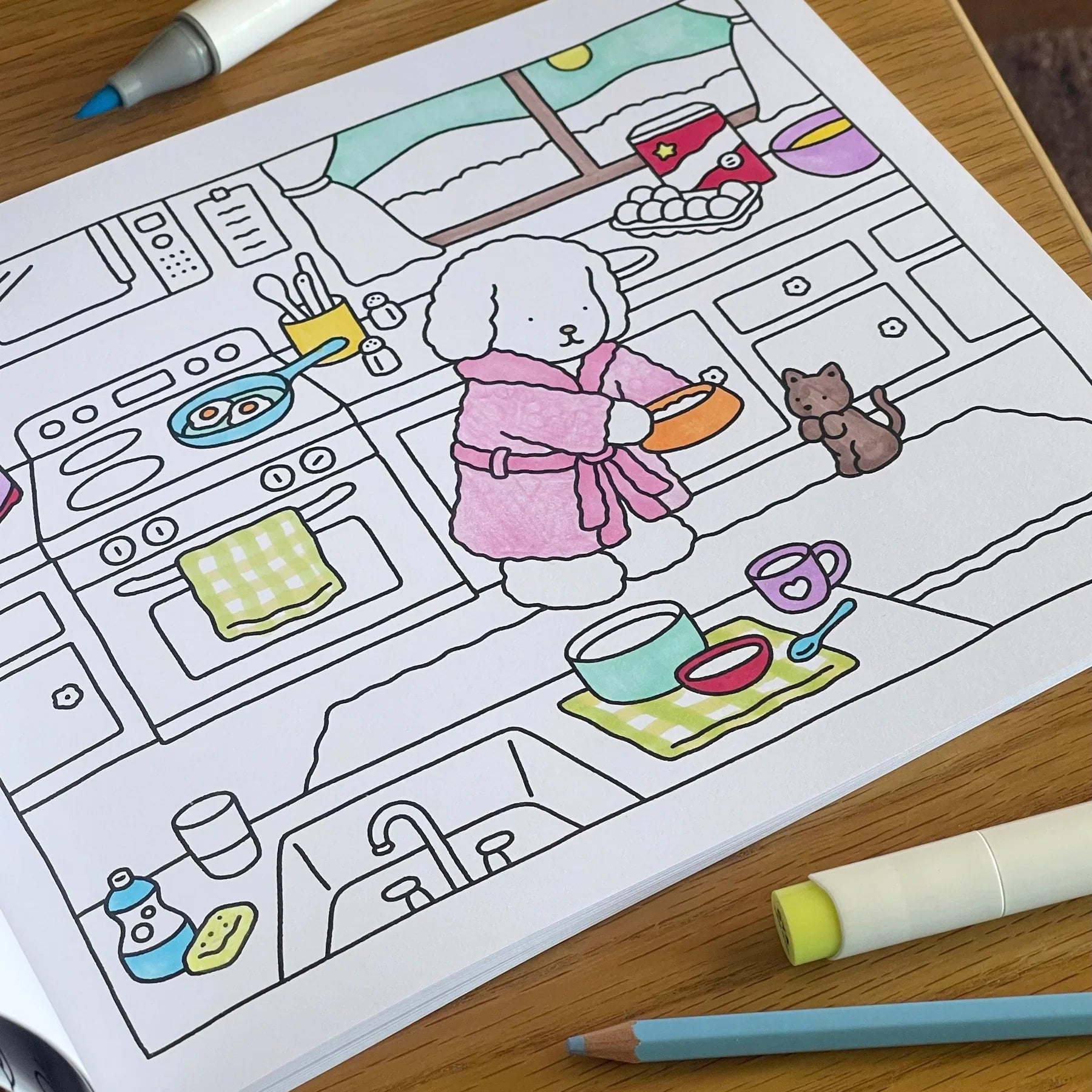 Livro de Colorir Day to Night