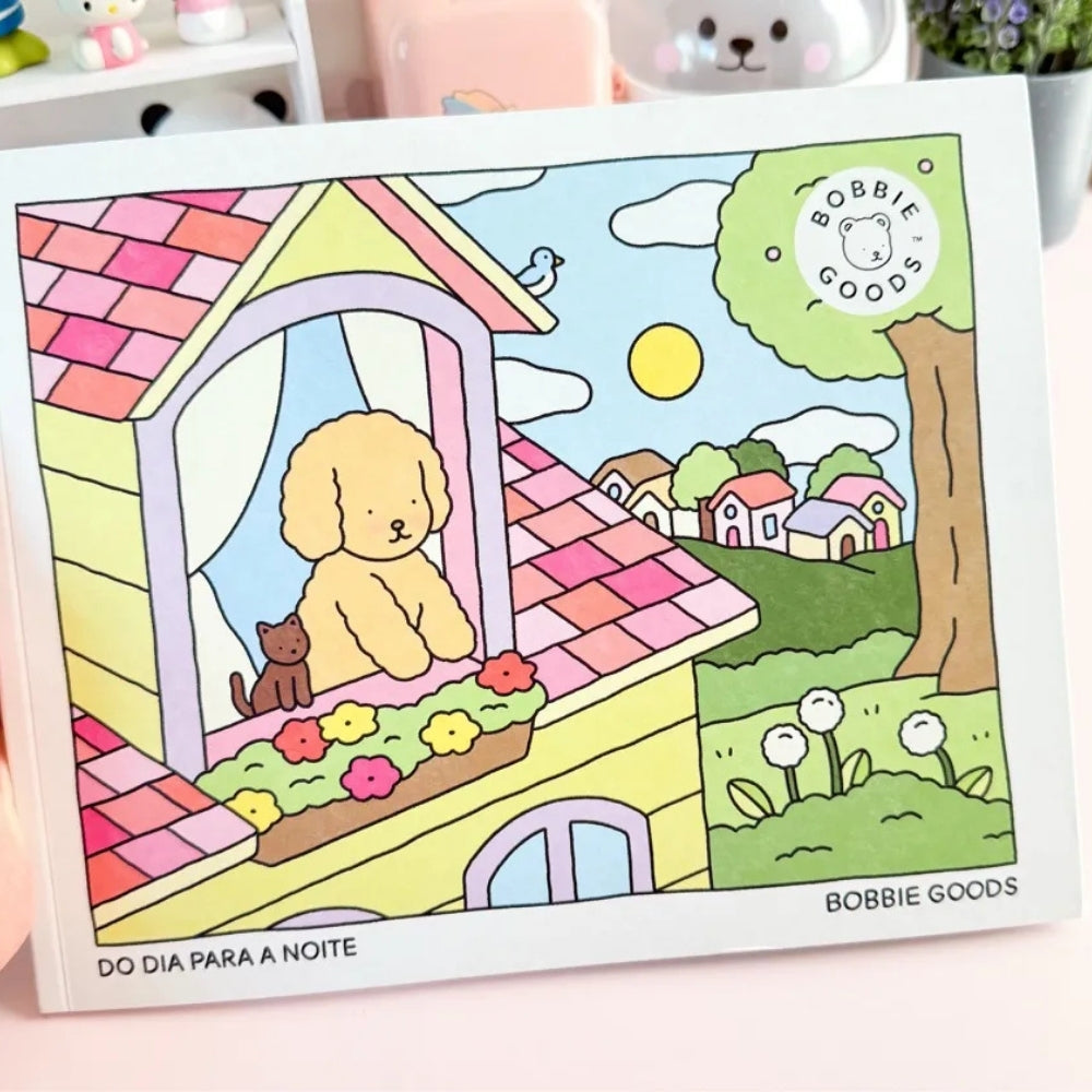 Kit Livros (20 Paginas) + Canetinhas Bobbie Brasil™