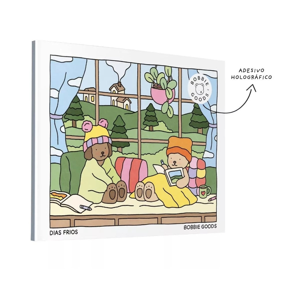 Kit Livros (20 Paginas) + Canetinhas Bobbie Brasil™