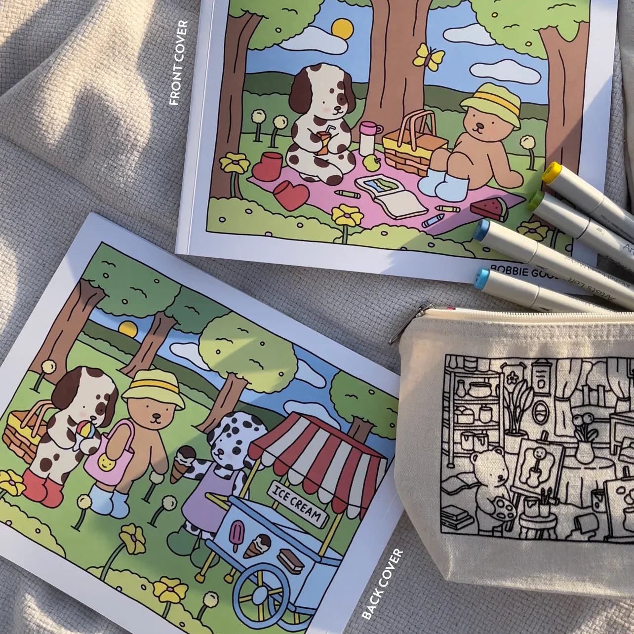 Livro de Colorir Primavera-Verão