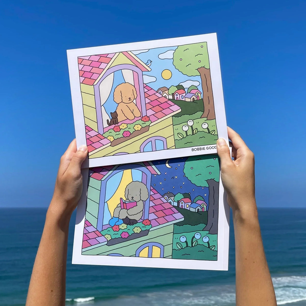 Livro de Colorir Day to Night