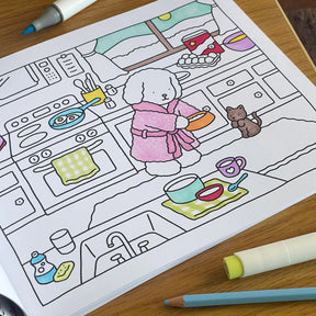 Livro de Colorir Day to Night